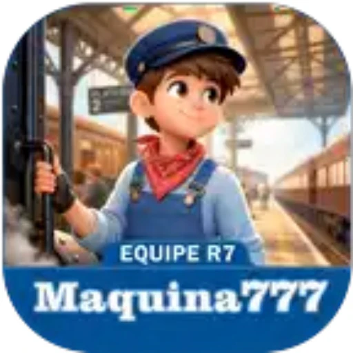 MAQUINA777.Com - Cassino Online Brasil 2026 Bônus R$5.000 + 500 Giros Logo